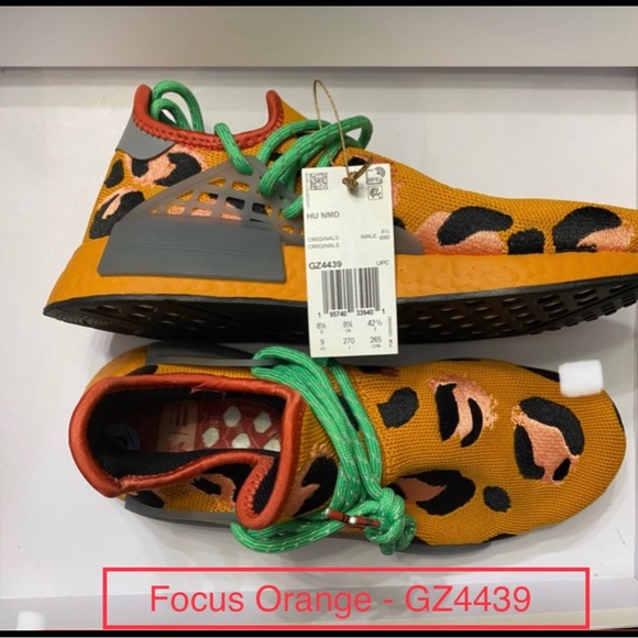 🐆Adidas x Pharrell x NMD Hu Leopard Print Sneakers - Picture 3 of 14